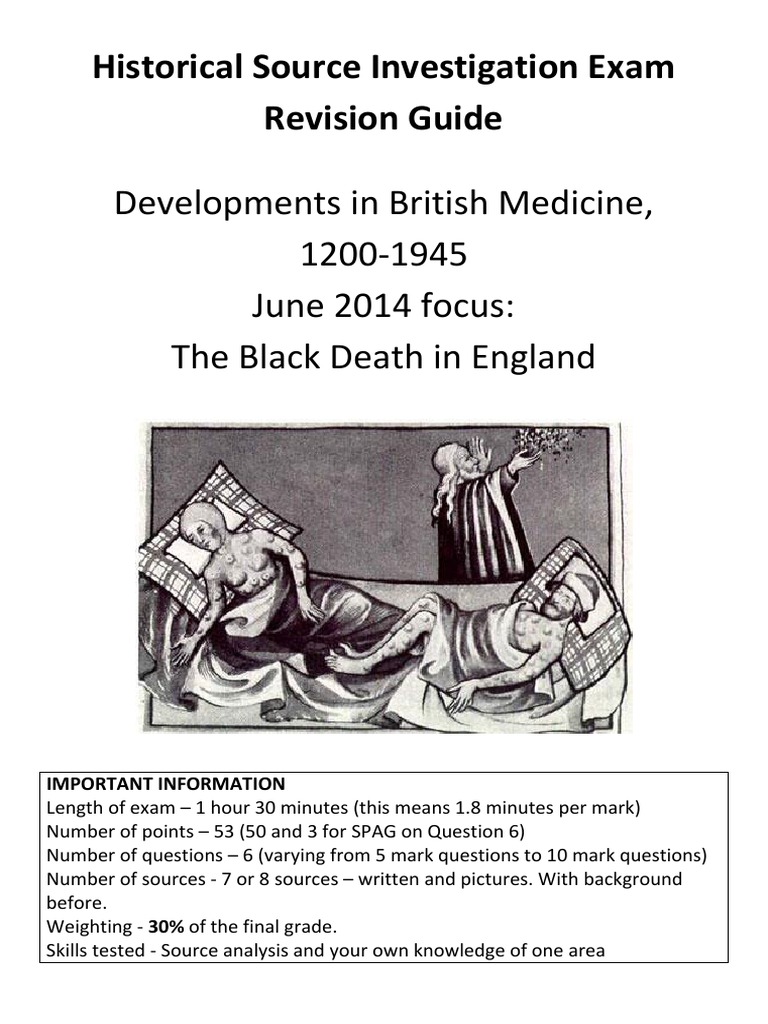 Historical Source Investigation Exam Revision Guide | PDF | Ellipsis ...