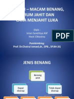 Download Cara Menjahit Luka Jenis Benang Dan Jarum Jahit by Sigit Dknight SN222312121 doc pdf