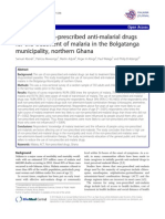 2013 - Aborah Et Al - MJ - AM Use in Bolgatanga, Ghana