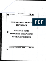 Explosives of Military Interest - Engineering Design Series - AMCP 706-177