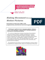 Making Movement through Motion Pictures
