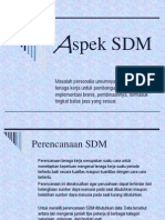 Aspek SDM