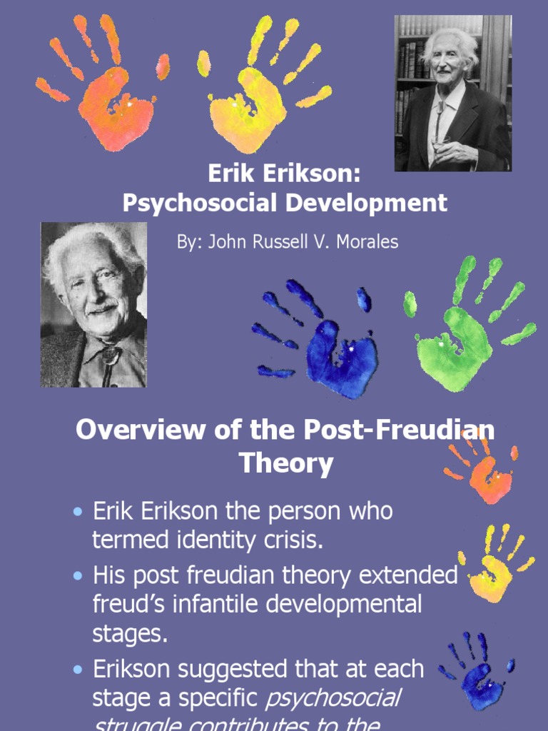 Erik Erikson Report Id Psychoanalysis