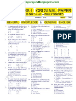 Tnpsc Group II 2007 Gk General English