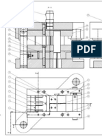 Partes de máquina con detalles de diseño