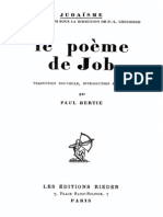 Bertie Paul - Le Poeme de Job