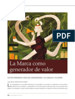 MKT La Marca Como Generador de Valor