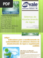 Sistemas de Abastecimento de Água