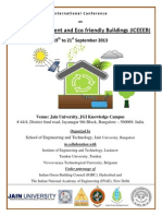 Brochure - ICEEEB - International Conference on Green Building 