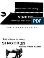 Singer 201-2 Manual