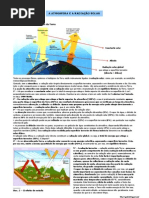 Acção da atmosfera sobre a radiação solar (10.º)
