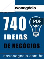 740 Grandes Ideias de Negocios