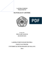 Rangkaian Listrik: Laporan Resmi Praktikum