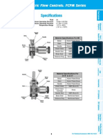 Specifications: Bimba Metric Flow Controls: FCPM Series