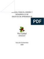 MANUAL PARA EL DISEÑO Y Desarrollo de Objetos de Aprendizaje