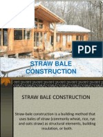 straw bale construction
