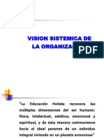 Vision Sistemica de La Organizacion