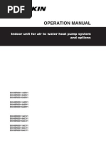 Operating Manual Daikin Altherma HT