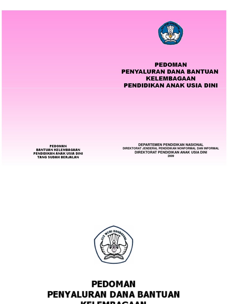 Program Pendidikan Anak Usia Dini Paud