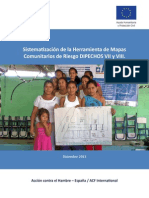 Sistematización de la Herramienta de Mapas Comunitarios de Riesgo DIPECHOS VII y VIII. Guatemala, 2013