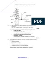 Edexcel A-Level Biology Experimental Design Marks Scheme (1) (Full Permission)