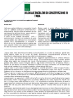 L'AQUILA REALE. Biologia e Problemi Di Conservazione in Italia