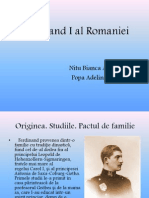Ferdinand I Al Romaniei