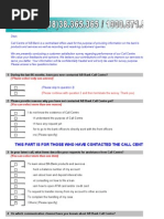 Download Call center-Customer satisfaction-Questionnaire by Thanh doan SN22242363 doc pdf