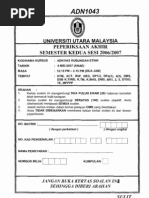 Contoh Soalan Exam Hubungan Etnik - Persoalan n