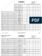 Master Schedule Spreadsheet: Star Valley High School Po Box 8000 Afton, WY 83110-8000