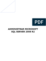 Administrar Microsoft SQL Server 2008 r2