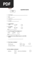 Questionnaire