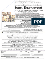 Chess Tournament: 38Th Annual Calchess Scholastic