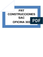 Frt Construcciones Sac