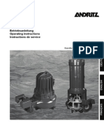 Oi-Andritz Ritz Sewage Pump Wet BBL Sw22 4009113