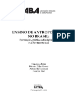 Ensino de Antropologia No Brasil