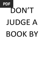 Download Dont Judge a Book by Its Cover by hamizan92 SN222471121 doc pdf