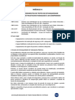 Procedimentos de Testes de Estanqueidade