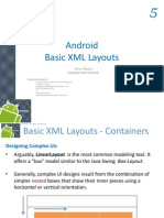 Android Chapter05 XML Layouts