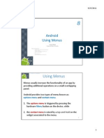 Android Chapter08 Menus