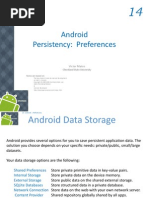 Android Chapter14 Preferences
