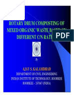 Presentacion Rotary Drum Composting of Mixed Organic