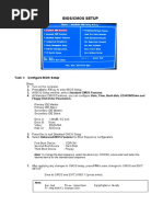 Tasks 1&2 Config Bios