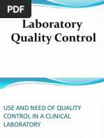 Laboratory Quality Control