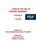 Art of Hosting Research Report CMA