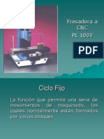 Codigos de Ciclos Fijos - Fresadora Prolight - Estudiantes