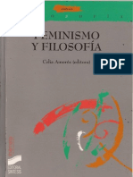Amoros Cecilia -Feminismo y Filosofia