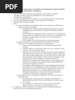 Sokoloff, Kenneth & Engerman, Stanley. _22Institutions, Factor Endowments, And Paths of Development in the New World_22 Notes