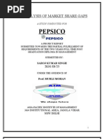 Download ANALYSIS OF MARKET SHARE GAPS of pepsico by arunshukla08 SN22251607 doc pdf