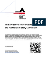Primary School Resources To Support The Australian History Curriculum
